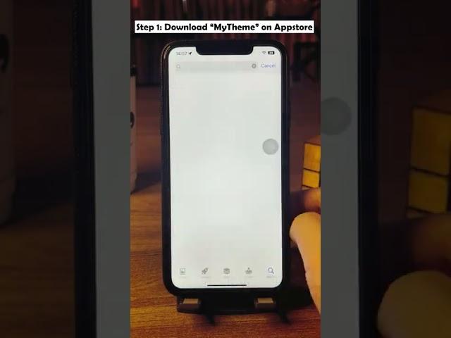 How to download Mytheme App on iOS
