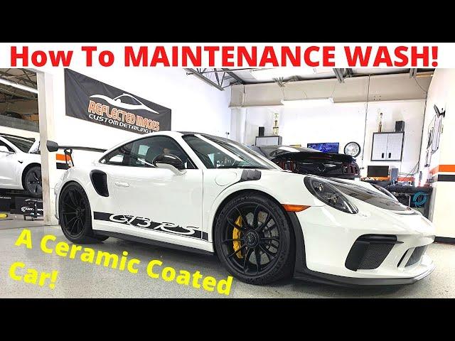 How To Maintenance Wash A Ceramic Coated Car!
