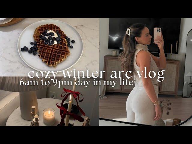 VLOG WEEK DAY 3: my winter arc routine, every single day habits to be healthier + holiday decorate !