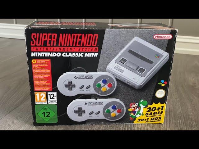 Super Nintendo Classic Mini Unboxing ASMR - Super Nintendo