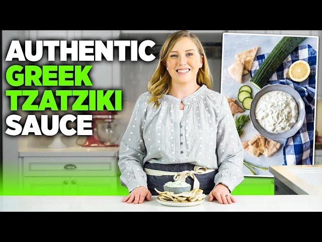 How to Make Greek Tzatziki Sauce