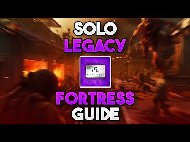 MWZ: Solo LEGACY FORTRESS Guide in COD MW3 Zombies | Modern Warfare 3 Zombie Modus Deutsch