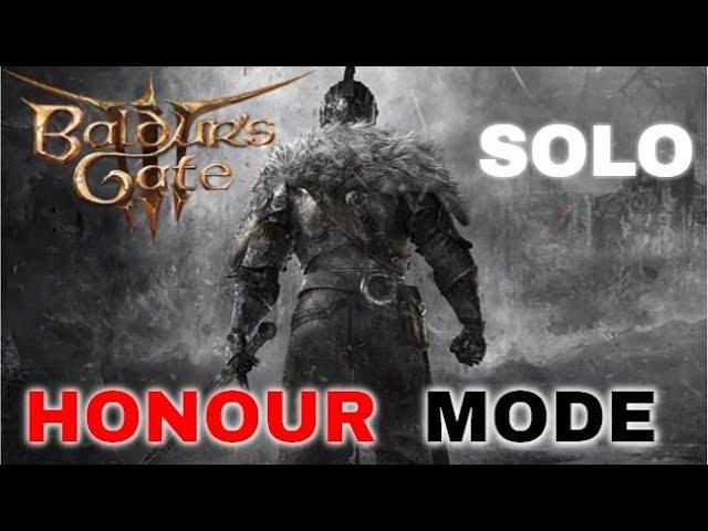 BG3 Solo | Honour Mode Paladin | Act 3 Final