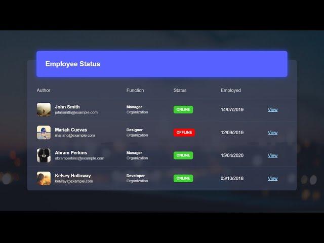 How To Make A Custom HTML Table | Quick Tutorial