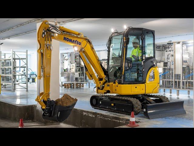 Komatsu PC33E-6 Electric Mini-Excavator