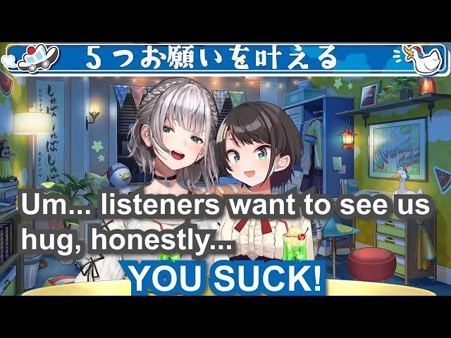 Compilation of Shirogane Noel & Oozora Subaru's wholesome moments【Eng Sub Ahijo Yuri hololive】