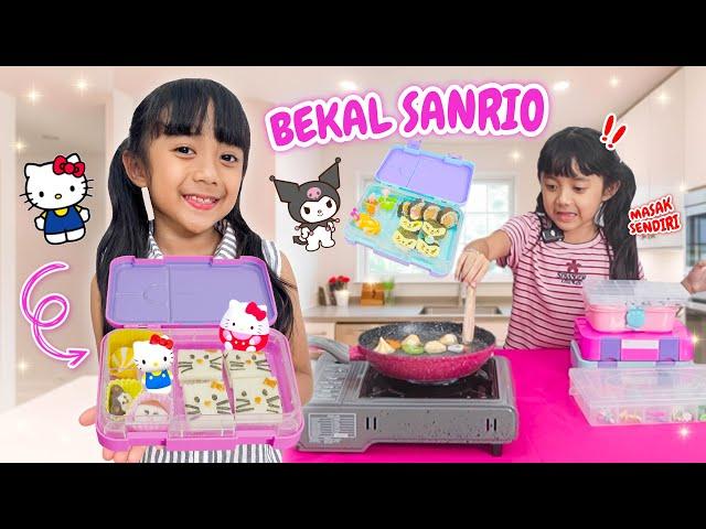 SAMANTHA BIKIN BEKAL SERBA SANRIO KUROMI DAN HELLO KITTY VIRAL !!