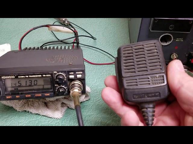 Kenwood TM-221A/E Mobil Radio