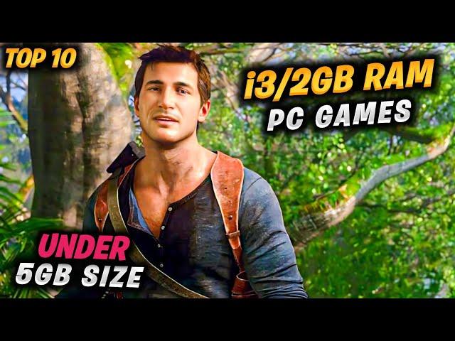 Top 10 Best Pc Games Under 5GB SIZE (i3/2GB RAM) 2024 | Low End PC Games Under 5GB