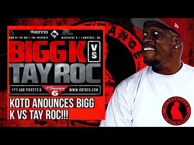 TAYROC vs BIGG K ‼️ WE GOTTA CHOP THIS UP NOW‼️ #kotd