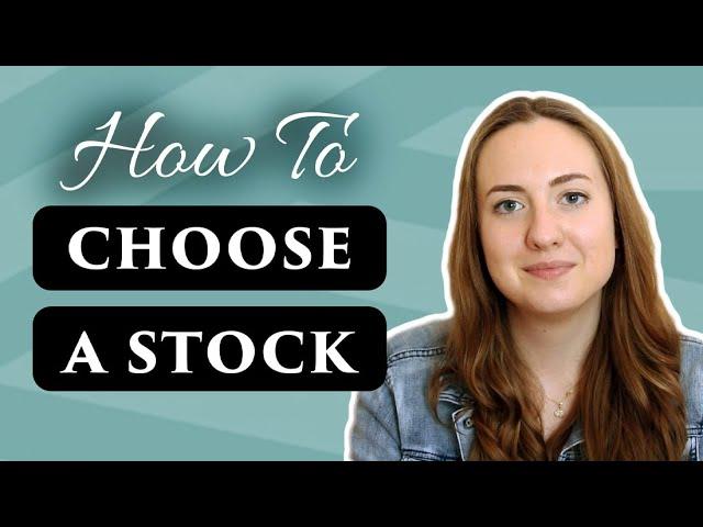 Stock Market 101: How To Choose A Stock