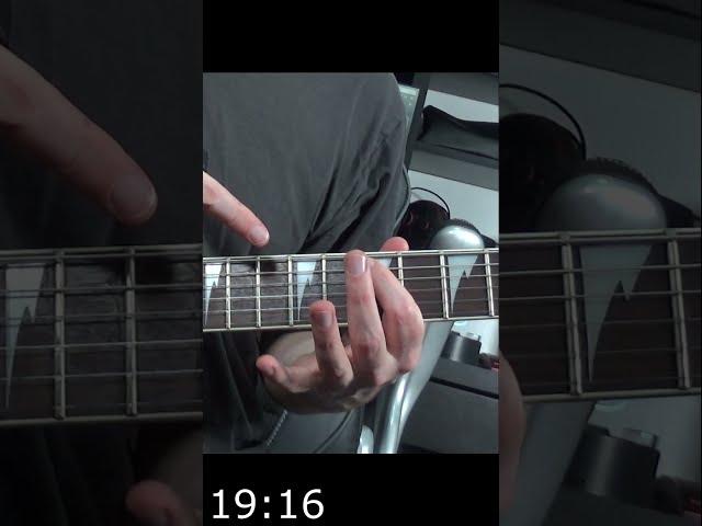 Tosin Abasi SELECTIVE PICKING Guitar Tutorial In 60 Seconds
