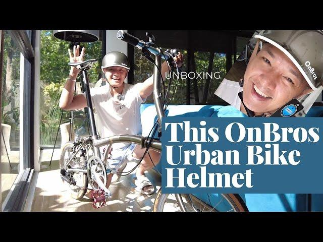 Unboxing This OnBros Urban Bike Helmet