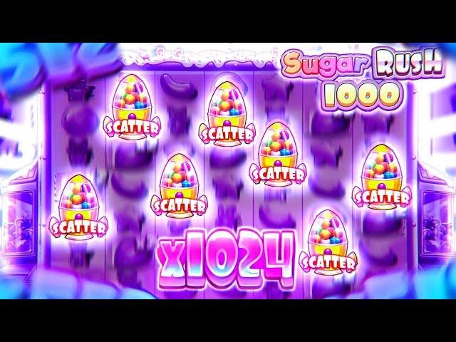 ПОЛЯНА 1024X И ЗАНОСИЩЕ В SUGAR RUSH 1000! ЗАНОС / ЗАНОСЫ НЕДЕЛИ