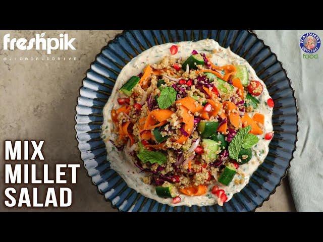 Rajshri Food X Freshpik | Know your Millets | Mixed Millet Salad | Chef Ruchi Bharani