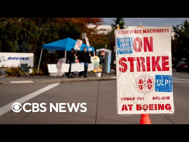 Boeing workers to vote on ending strike as company reports billions in quarterly losses