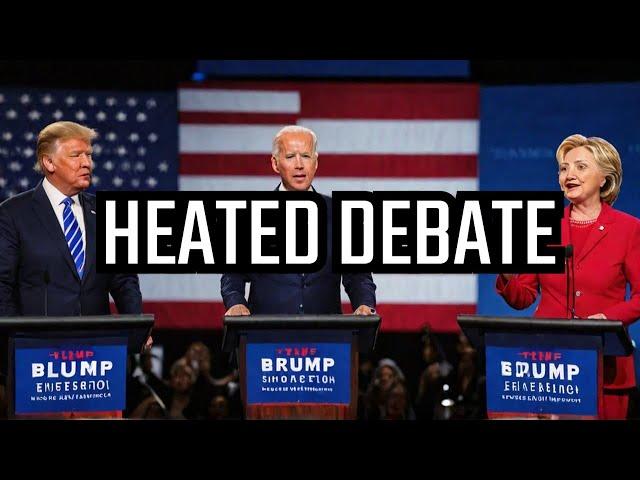 Trump Debates Clinton & Biden