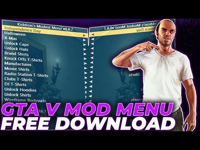 GTA 5 Kiddions Mod Menu | BEST GTA V Mod Menu [Free] | GTA 5 Kiddions Hack Menu [2025]