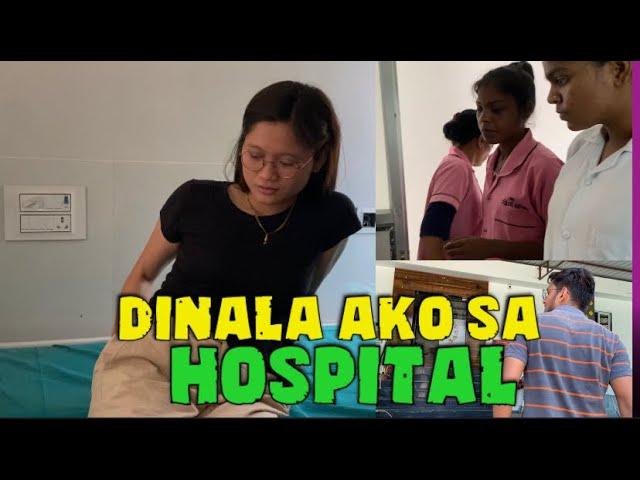 DINALA AKO NI MILAN SA HOSPITAL