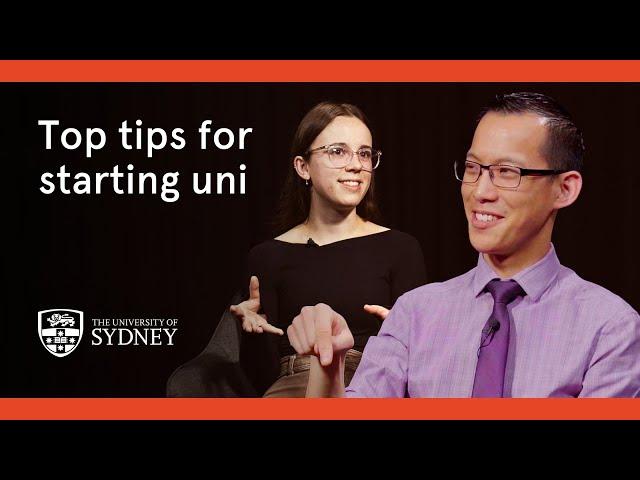 Essential tips for starting university: Insights from Eddie Woo and Cameryn Smider