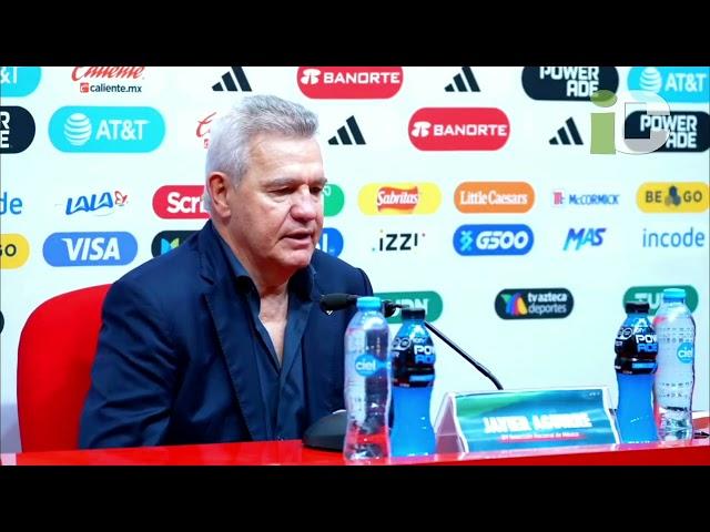 ️ Javier Aguirre: "Los chavos no me decepcionaron, cada uno demostró su calidad" 