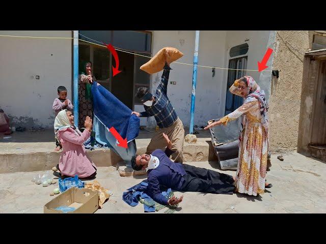 Tension between spouses: Man returns to collect building rent