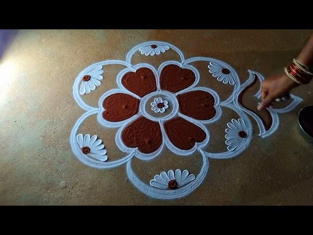 newyearspecial kolam 3*2  Bhoki rangoli sankranti chukala diyamuggulu thaipongal kolangal