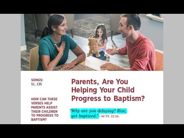 JW.ORG Jehovah’s Witnesses Child Baptism