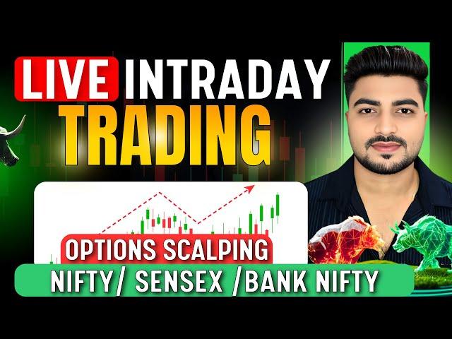 LIVE TRADING NIFTY 50, BANKNIFTY & SENSEX | 23 JUNE #livetrading #optionstrading #trading