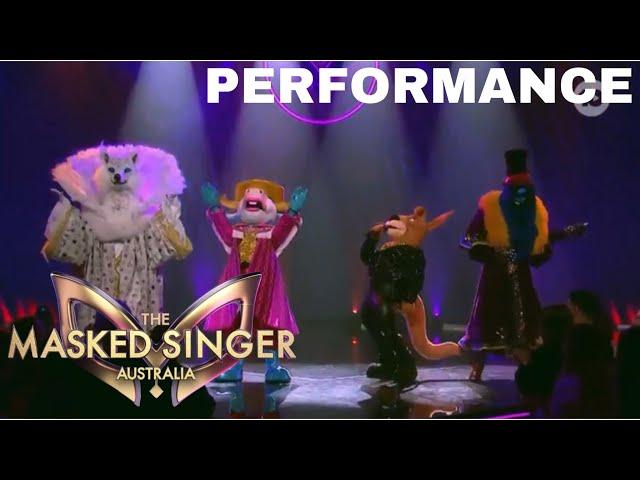 The Semi-Finalists sing “Alive” by Sia | The Masked Singer Australia | Season 5