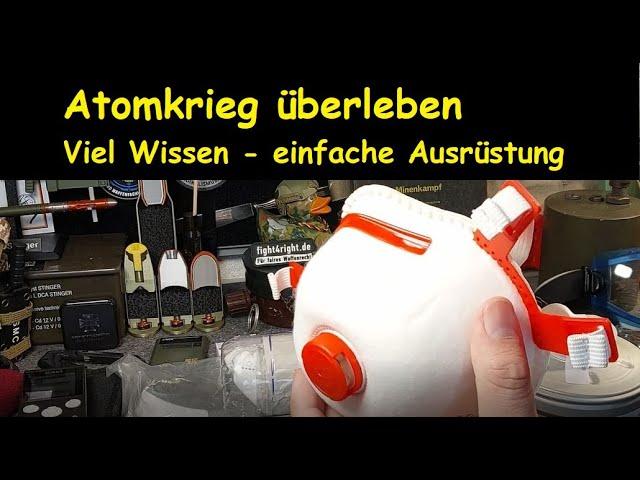 Welche Ausrüstung braucht man im Atomkrieg zur Krisenvorsorge - Nuklearwaffen