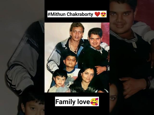 Old is Gold ️ Mithun Chakraborty family pic #mithun #bollynews #80s