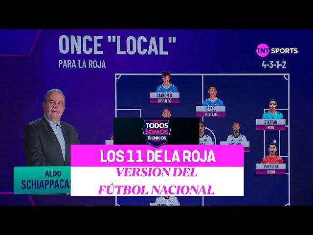 Los 11 ideales de la Roja con jugadores del torneo local - Todos Somos Técnicos