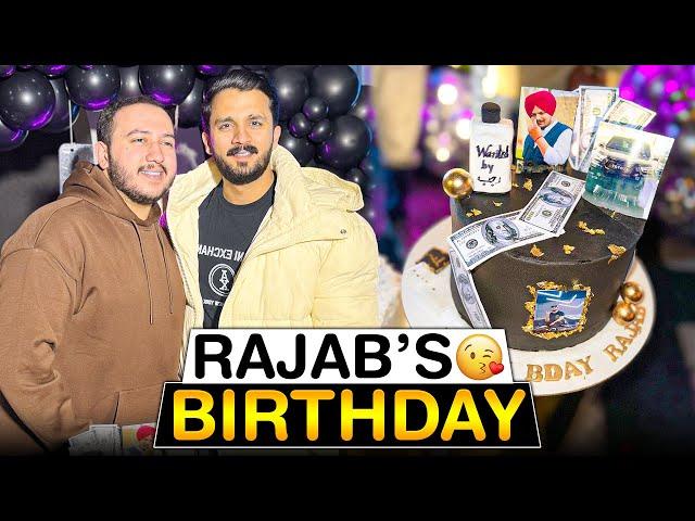 Happy birthday Rajab bro| Grand birthday surprise for Rajab