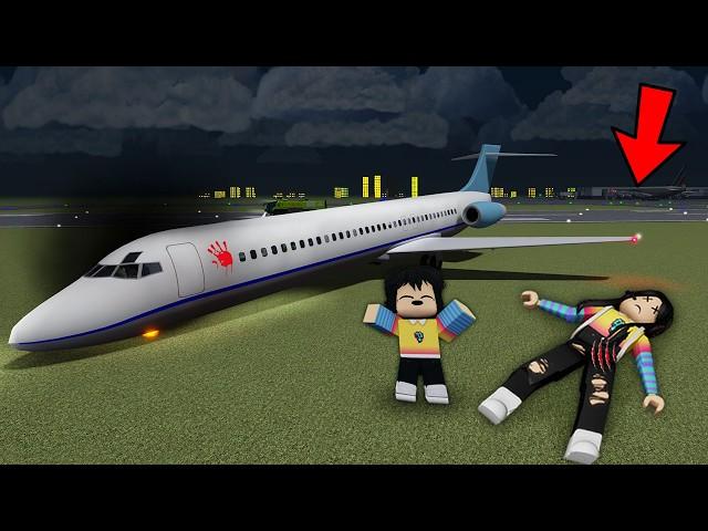 TUVIMOS UN ACCIDENTE DE AVIÓN con mi hermanita en roblox | paolazgames