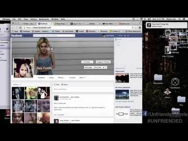 Unfriended - Jess death (First Concept/Original Draft)