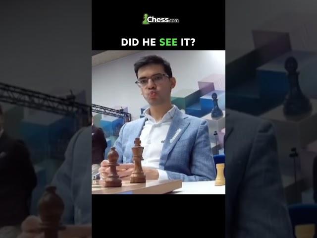 When you Blunder your Queen ft. Anish Giri! #chess #shorts