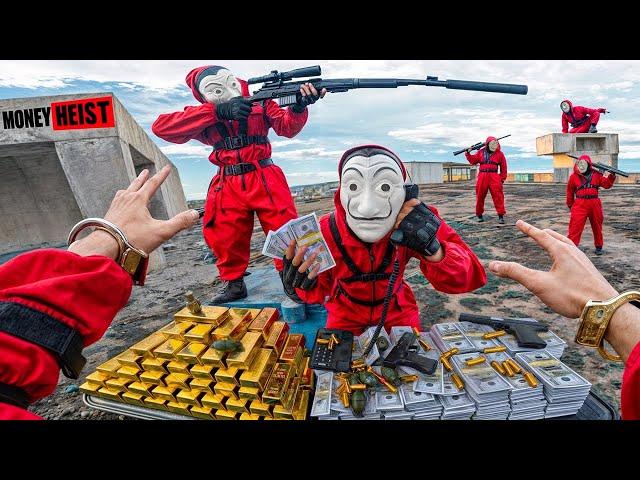 PARKOUR VS MONEY HEIST! 6 | BAD GUYS: Trapped in Chase, POLICE Close In Fast (BELLA CIAO REMIX) POV