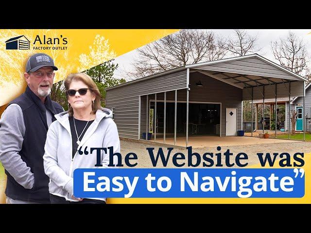 Thomas & Carrie: Alan’s Factory Outlet Testimonial | Alans Factory Outlet Carport Reviews