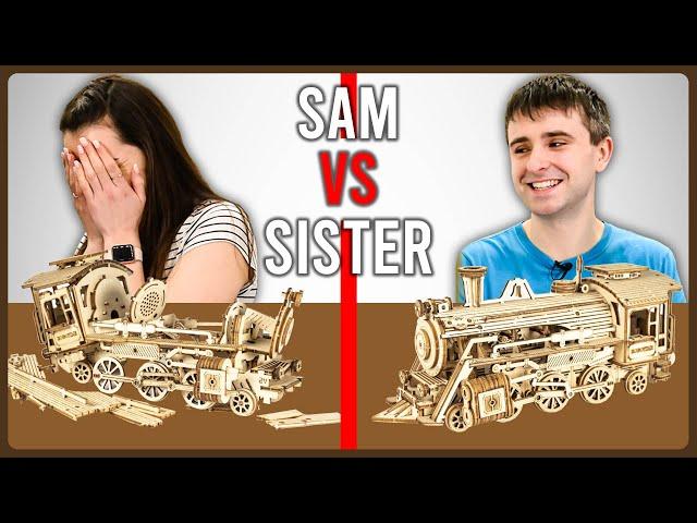 Sam Races His Sister To Build Infuriating Model Trains From AliExpress