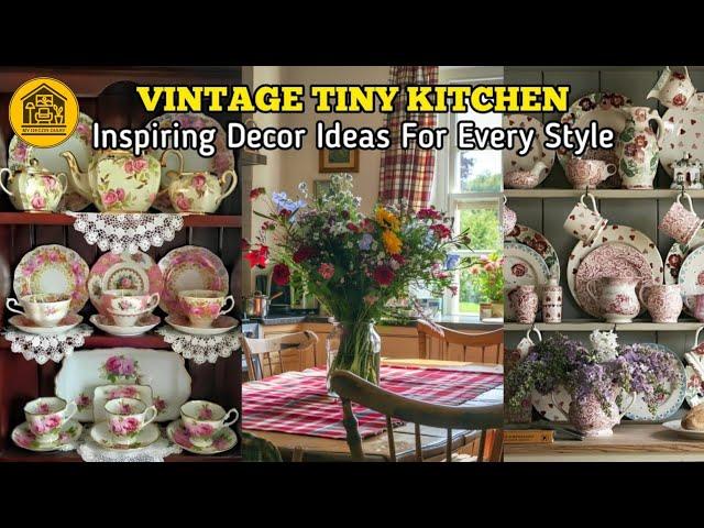 {New} 70+ Unveiling Vintage Tiny Kitchen Shabby Chic Cottagecore Home Decor Ideas with modern charm