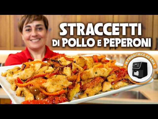 STRACCETTI DI POLLO E PEPERONI - Ricetta Facile Fatto in Casa da Benedetta