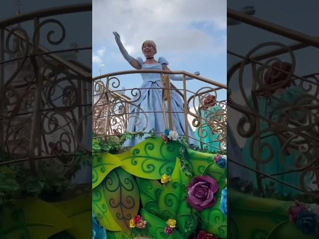 Disneyland Paris Parade of the Princesses| Belle| Meredith| Cinderella| Ariel and More| Memories