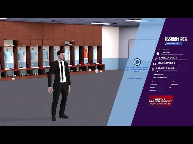 Как поменять язык Football Manager 2019