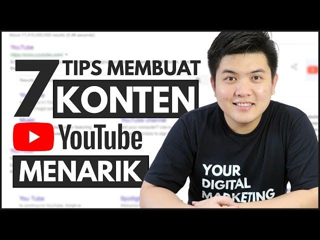 7 Tips membuat Konten Youtube yang Menarik 2019 untuk Youtuber Pemula!