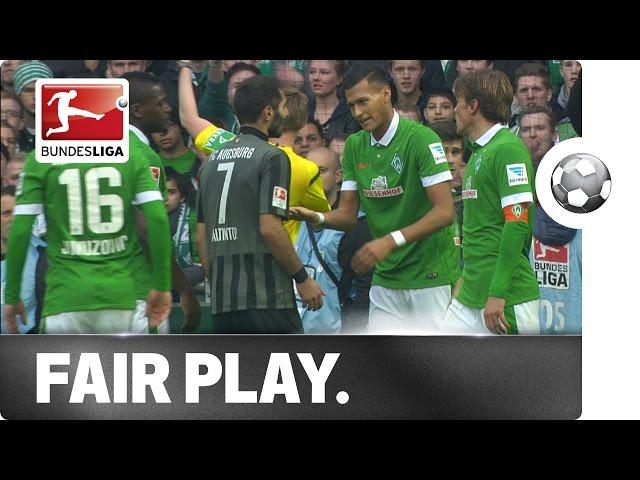 More Bundesliga Fair Play - Applause for Augsburg’s Altintop