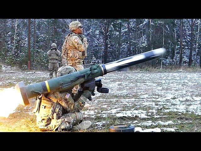 FGM-148 Javelin Live Fire & Slow-mo : Man-portable Anti-tank Missile