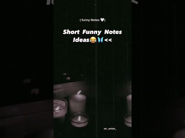 funny notes ideas #explore #trending #viral #fyp #funny #instagram #reels #notes #trend #love