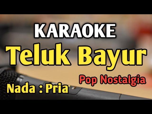 TELUK BAYUR - KARAOKE || NADA PRIA COWOK || Pop Nostalgia || Enie Djohan || Live Keyboard