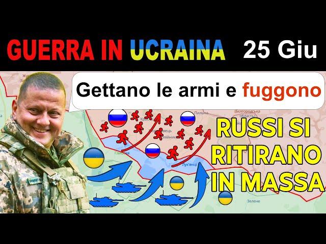 25 Giu: Forze Ucraine ELIMINANO UNITA' DISCIPLINARI RUSSE | Guerra Ucraina